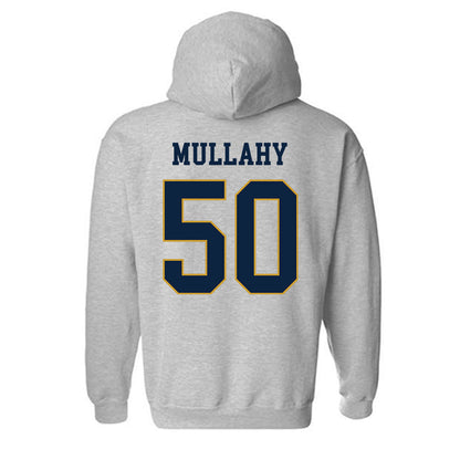 Notre Dame - NCAA Men's Lacrosse : Brendan Mullahy - Classic Fashion Shersey Hooded Sweatshirt-1
