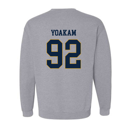Notre Dame - NCAA Football : Zachary Yoakam - Classic Fashion Shersey Crewneck Sweatshirt-1
