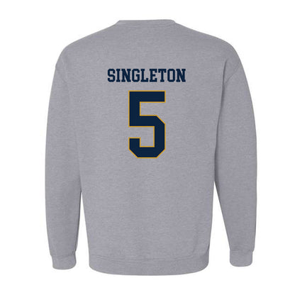 Notre Dame - NCAA Baseball : Dylan Singleton - Classic Fashion Shersey Crewneck Sweatshirt-1