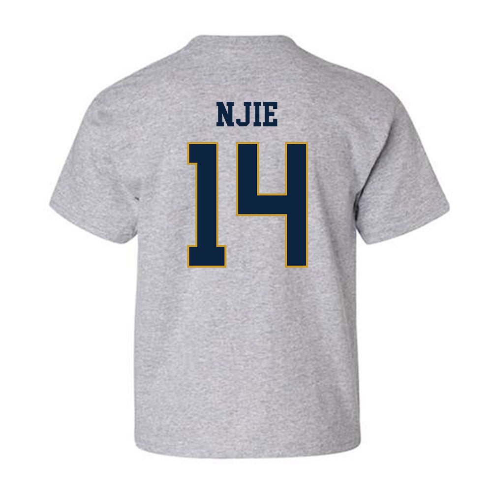 Notre Dame - NCAA Men's Basketball : Kebba Njie - Classic Fashion Shersey Youth T-Shirt-1
