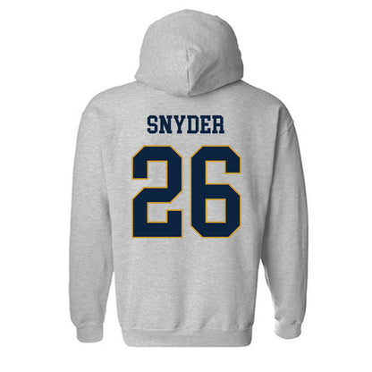 Notre Dame - NCAA Baseball : Garrett Snyder - Classic Fashion Shersey Hooded Sweatshirt-1