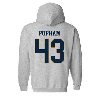 Notre Dame - NCAA Men's Lacrosse : Bo Popham - Classic Fashion Shersey Hooded Sweatshirt-1
