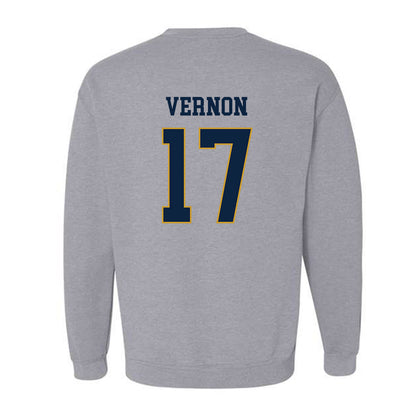 Notre Dame - NCAA Football : Brenan Vernon - Classic Fashion Shersey Crewneck Sweatshirt-1