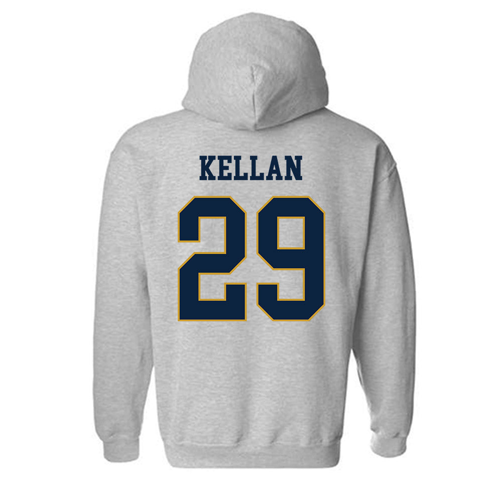 Notre Dame - NCAA Men's Lacrosse : Dylan Kellan - Classic Fashion Shersey Hooded Sweatshirt-1