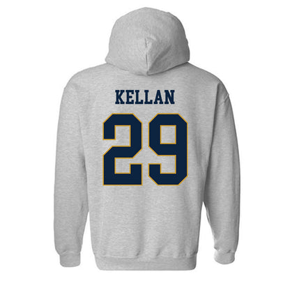 Notre Dame - NCAA Men's Lacrosse : Dylan Kellan - Classic Fashion Shersey Hooded Sweatshirt-1
