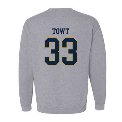 Notre Dame - NCAA Men's Basketball : Carson Towt - Classic Fashion Shersey Crewneck Sweatshirt-1