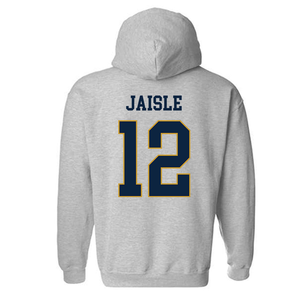 Notre Dame - NCAA Baseball : Will Jaisle - Classic Fashion Shersey Hooded Sweatshirt-1