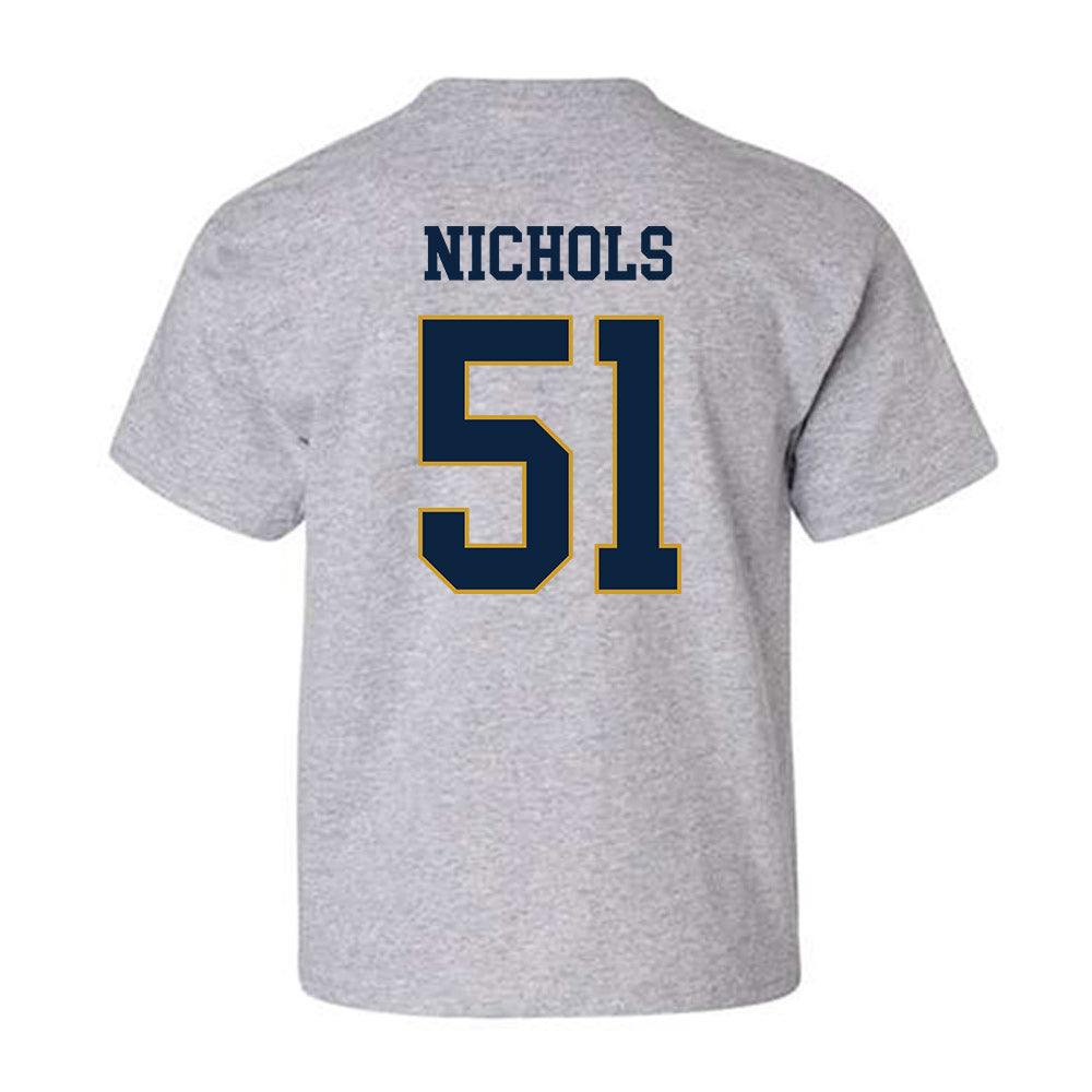 Notre Dame - NCAA Football : Ben Nichols - Classic Fashion Shersey Youth T-Shirt-1