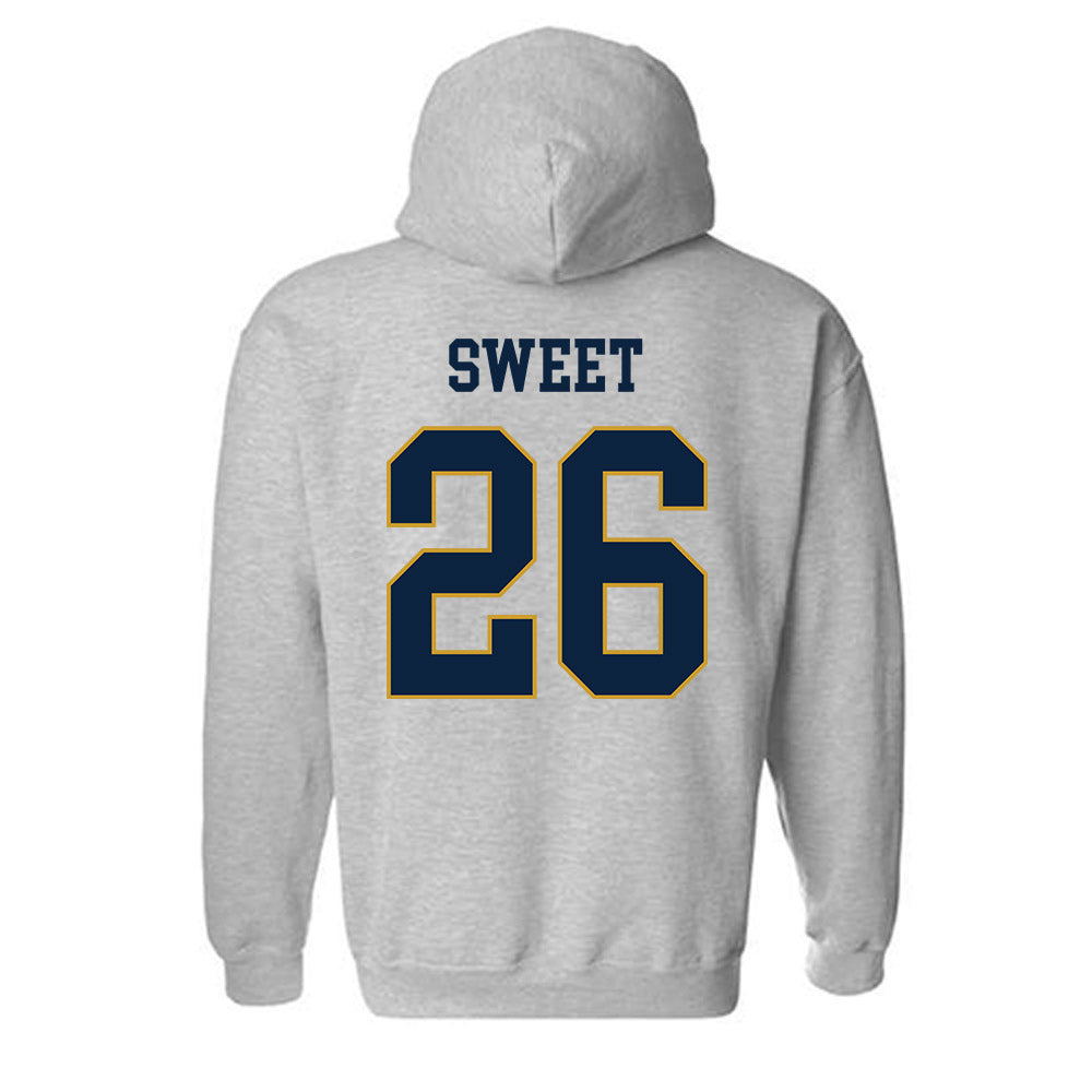 Notre Dame - NCAA Softball : Tenley Sweet - Classic Fashion Shersey Hooded Sweatshirt-1