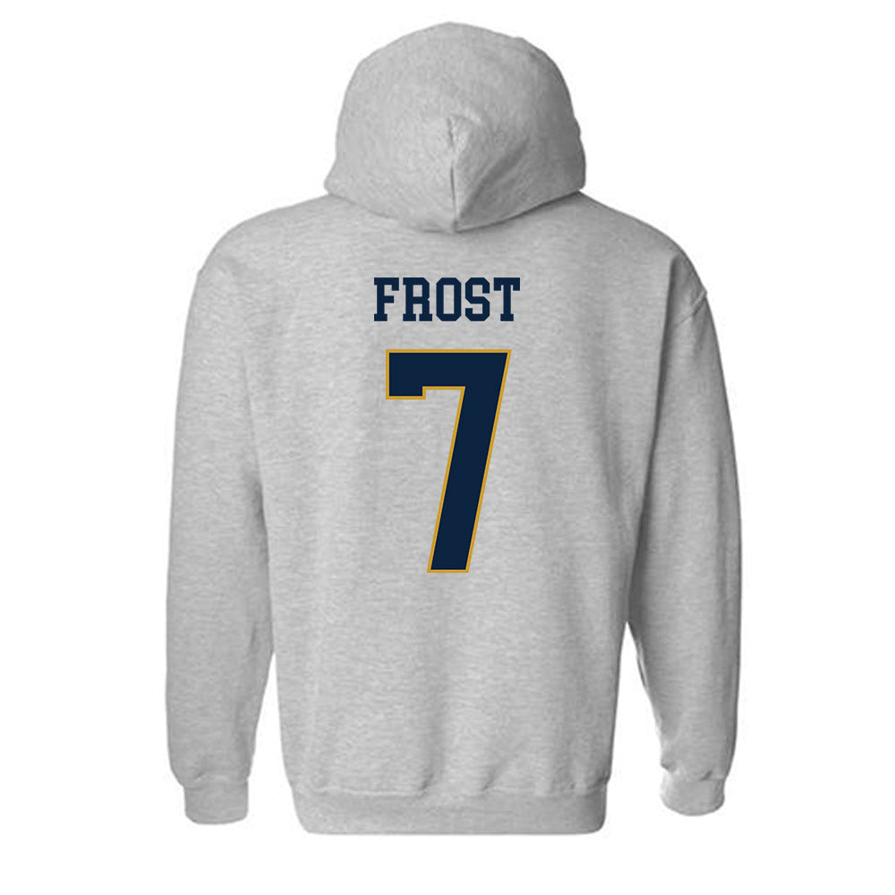 Notre Dame - NCAA Men's Basketball : Ryder Frost - Classic Fashion Shersey Hooded Sweatshirt-1