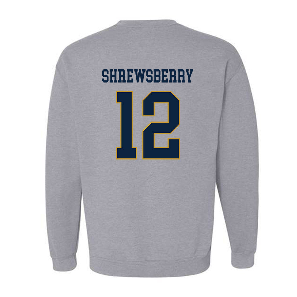 Notre Dame - NCAA Men's Basketball : Nick Shrewsberry - Classic Fashion Shersey Crewneck Sweatshirt-1