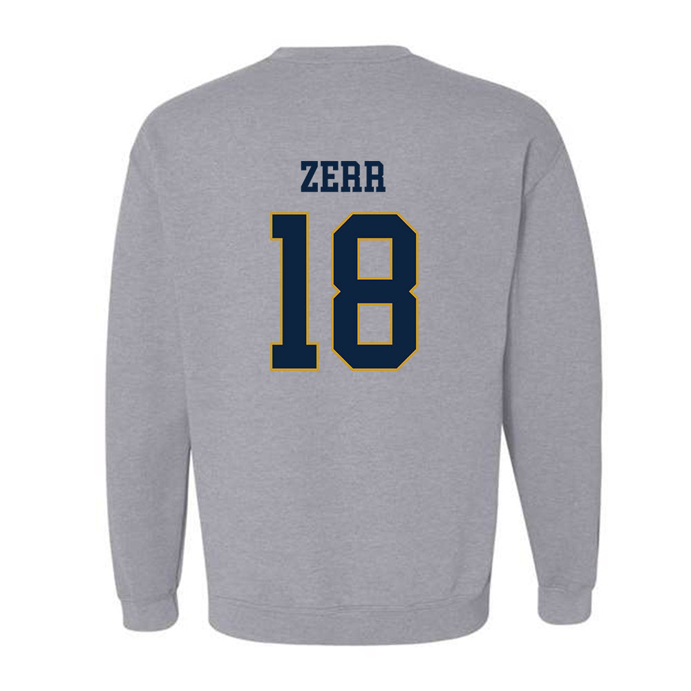 Notre Dame - NCAA Baseball : Aiden Zerr - Classic Fashion Shersey Crewneck Sweatshirt-1