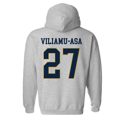 Notre Dame - NCAA Football : Kyngstonn Viliamu-Asa - Classic Fashion Shersey Hooded Sweatshirt-1