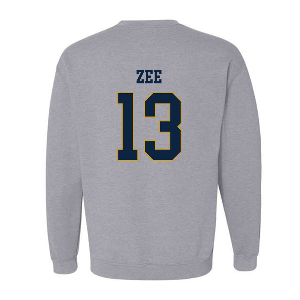 Notre Dame - NCAA Baseball : Jamie Zee - Classic Fashion Shersey Crewneck Sweatshirt-1