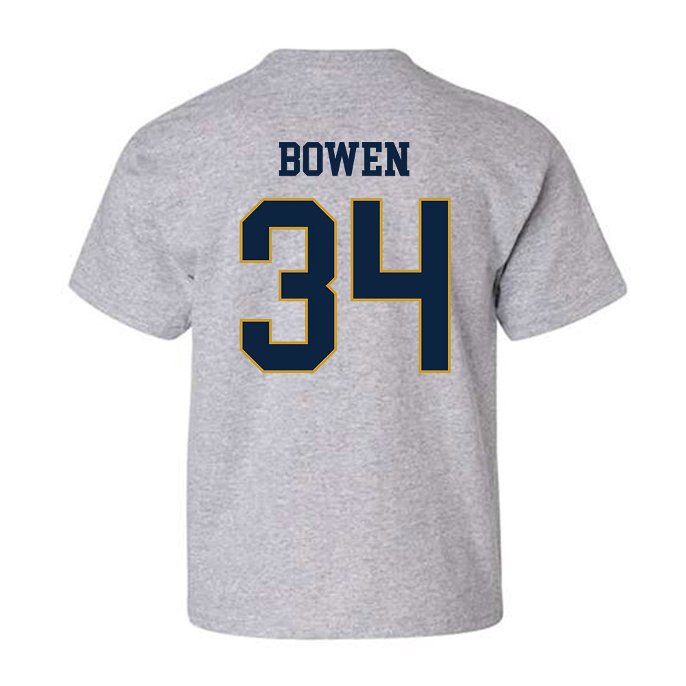 Notre Dame - NCAA Football : Drayk Bowen - Classic Fashion Shersey Youth T-Shirt-1