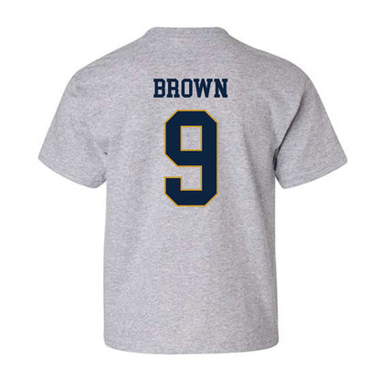 Notre Dame - NCAA Men's Ice Hockey : Cole Brown - Classic Fashion Shersey Youth T-Shirt-1