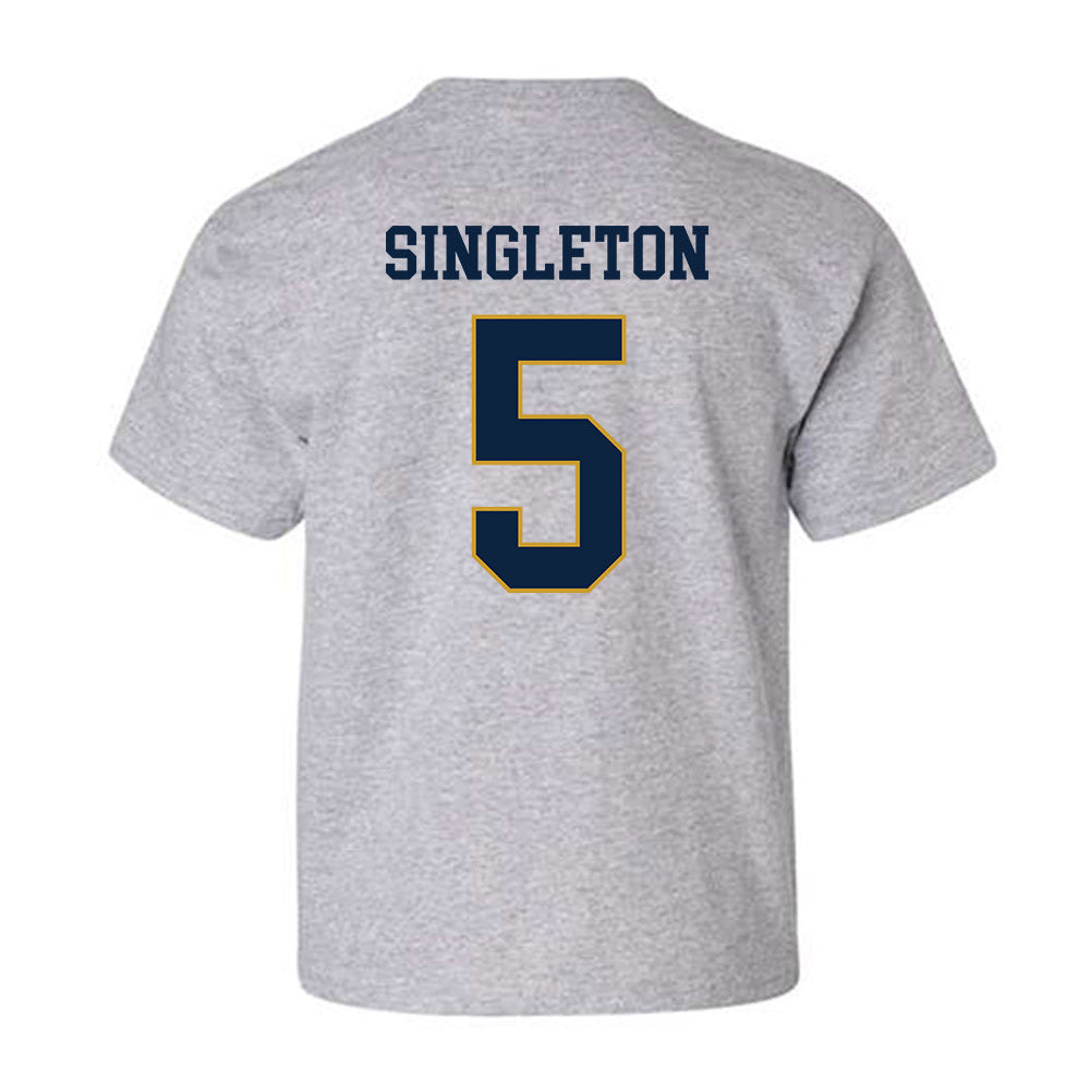 Notre Dame - NCAA Baseball : Dylan Singleton - Classic Fashion Shersey Youth T-Shirt-1