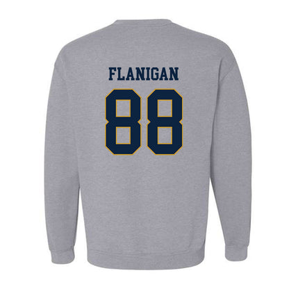 Notre Dame - NCAA Football : James Flanigan - Classic Fashion Shersey Crewneck Sweatshirt-1