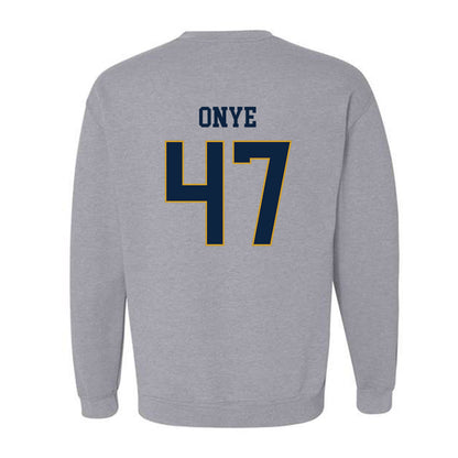 Notre Dame - NCAA Football : Jason Onye - Classic Fashion Shersey Crewneck Sweatshirt-1