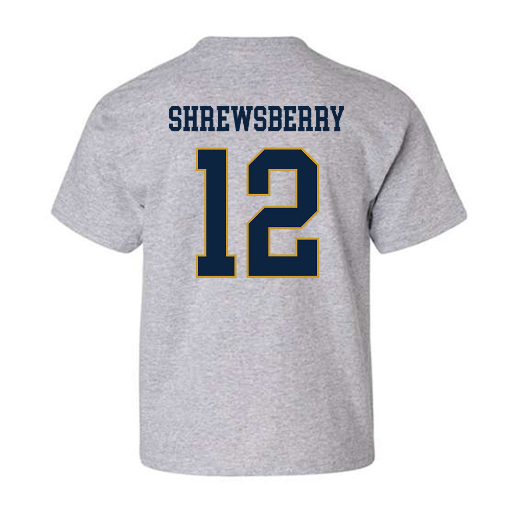 Notre Dame - NCAA Men's Basketball : Nick Shrewsberry - Classic Fashion Shersey Youth T-Shirt-1