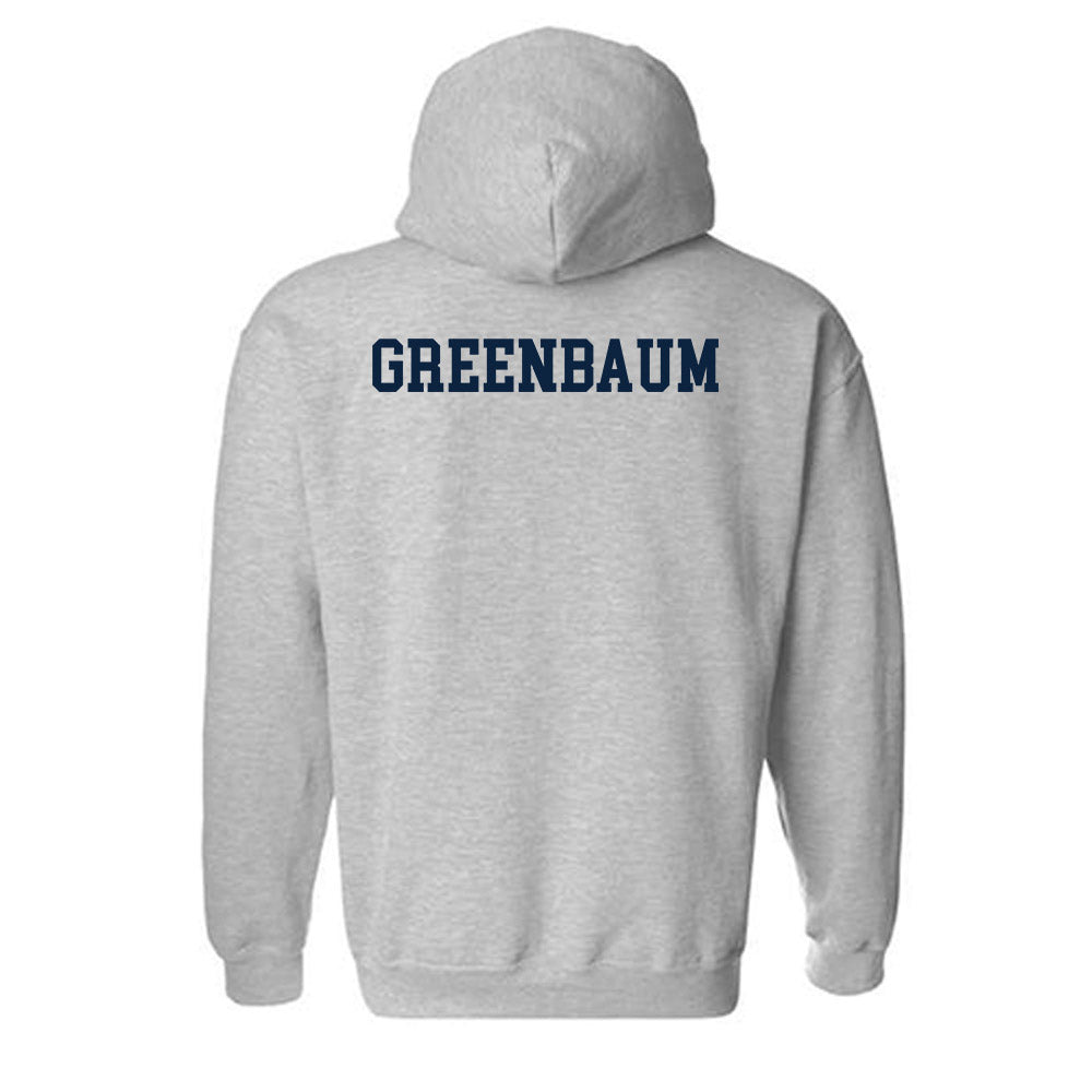Notre Dame - NCAA Men's Fencing : Ian Greenbaum - Classic Fashion Shersey Hooded Sweatshirt-1