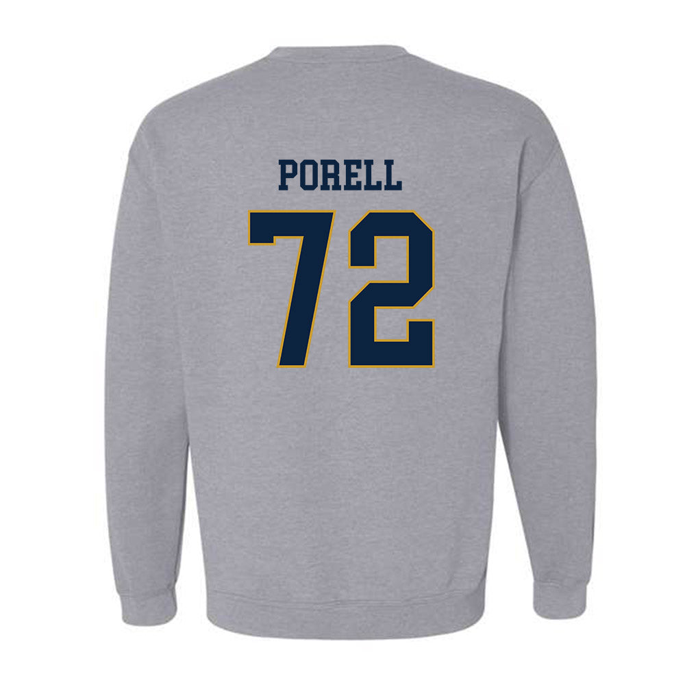 Notre Dame - NCAA Men's Lacrosse : Thomas Porell - Classic Fashion Shersey Crewneck Sweatshirt-1