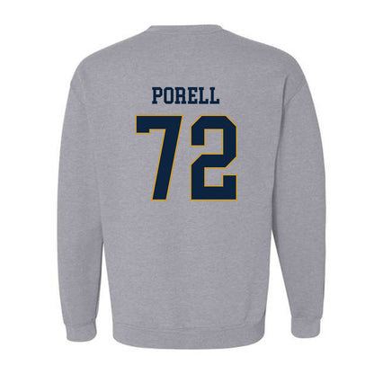 Notre Dame - NCAA Men's Lacrosse : Thomas Porell - Classic Fashion Shersey Crewneck Sweatshirt-1