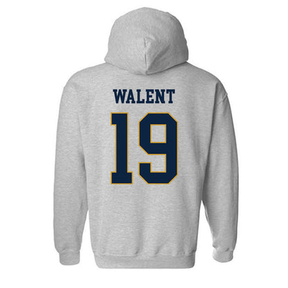 Notre Dame - NCAA Men's Soccer : Vlad Walent - Classic Fashion Shersey Hooded Sweatshirt-1