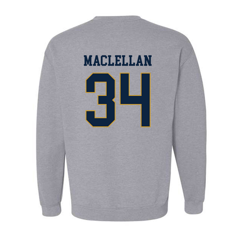 Notre Dame - NCAA Men's Basketball : Matthew MacLellan - Classic Fashion Shersey Crewneck Sweatshirt-1