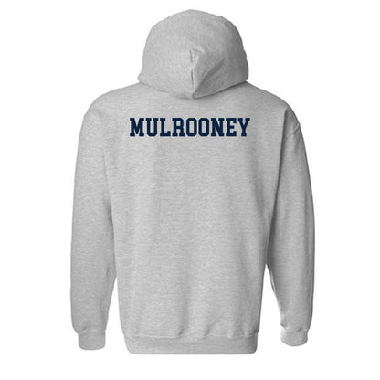 Notre Dame - NCAA Women's Swimming & Diving : Caroline Mulrooney - Classic Fashion Shersey Hooded Sweatshirt-1
