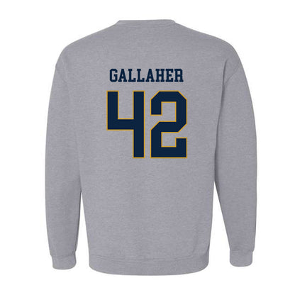 Notre Dame - NCAA Men's Lacrosse : Christian Gallaher - Classic Fashion Shersey Crewneck Sweatshirt-1