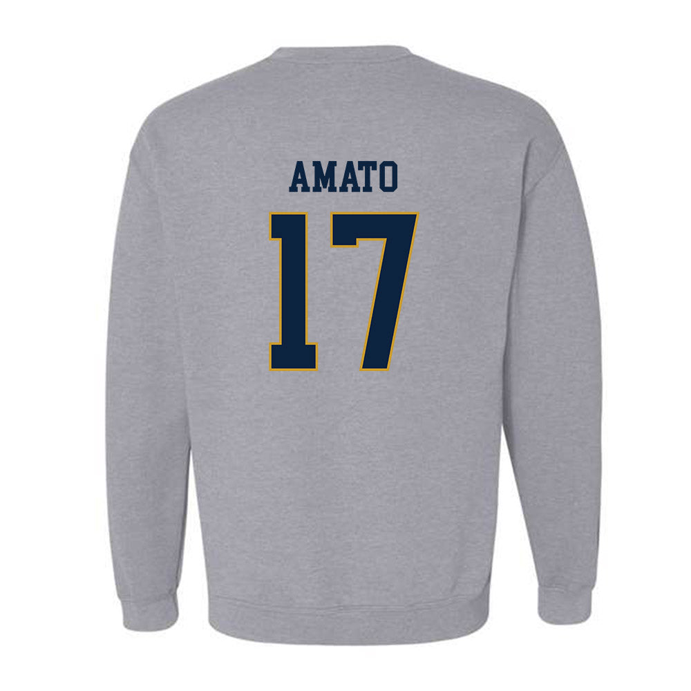 Notre Dame - NCAA Women's Lacrosse : Ellie Amato - Classic Fashion Shersey Crewneck Sweatshirt-1