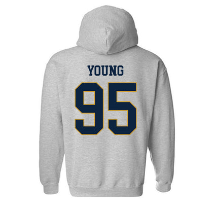 Notre Dame - NCAA Football : Bryce Young - Classic Fashion Shersey Hooded Sweatshirt-1