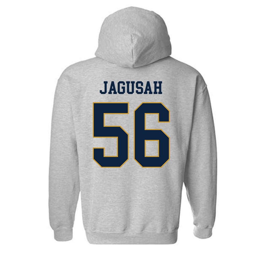Notre Dame - NCAA Football : Charles Jagusah - Classic Fashion Shersey Hooded Sweatshirt-1