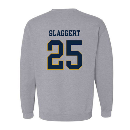 Notre Dame - NCAA Men's Ice Hockey : Carter Slaggert - Classic Fashion Shersey Crewneck Sweatshirt-1