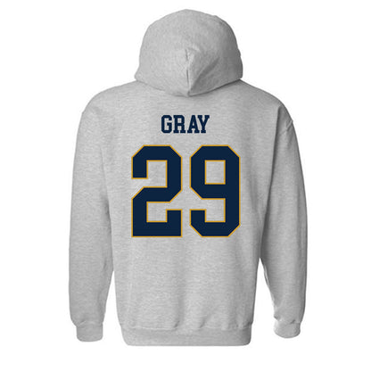 Notre Dame - NCAA Football : Christian Gray - Classic Fashion Shersey Hooded Sweatshirt-1