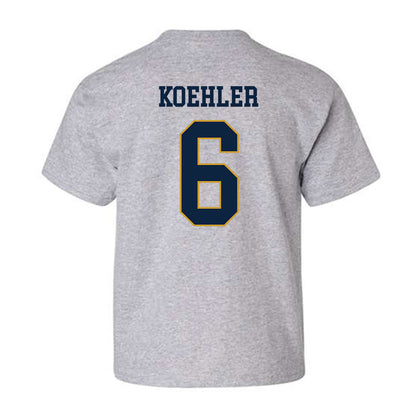 Notre Dame - NCAA Men's Basketball : Brady Koehler - Classic Fashion Shersey Youth T-Shirt-1