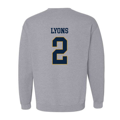 Notre Dame - NCAA Women's Lacrosse : Abigail Lyons - Classic Fashion Shersey Crewneck Sweatshirt-1