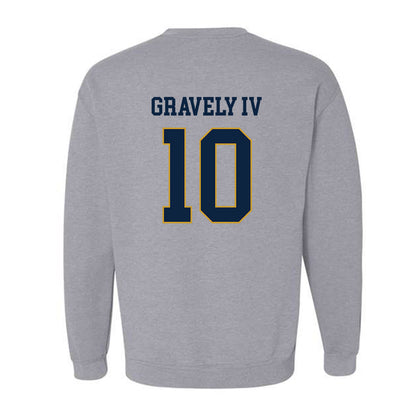 Notre Dame - NCAA Baseball : Warren Gravely IV - Classic Fashion Shersey Crewneck Sweatshirt-1