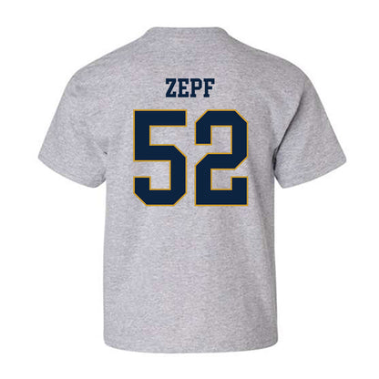 Notre Dame - NCAA Men's Lacrosse : Alex Zepf - Classic Fashion Shersey Youth T-Shirt-1