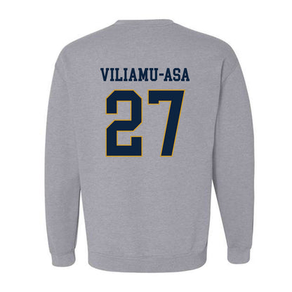 Notre Dame - NCAA Football : Kyngstonn Viliamu-Asa - Classic Fashion Shersey Crewneck Sweatshirt-1