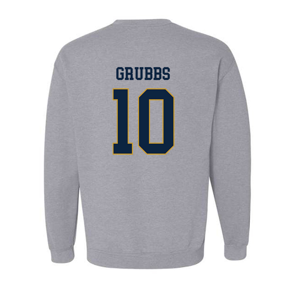 Notre Dame - NCAA Football : Noah Grubbs - Classic Fashion Shersey Crewneck Sweatshirt-1