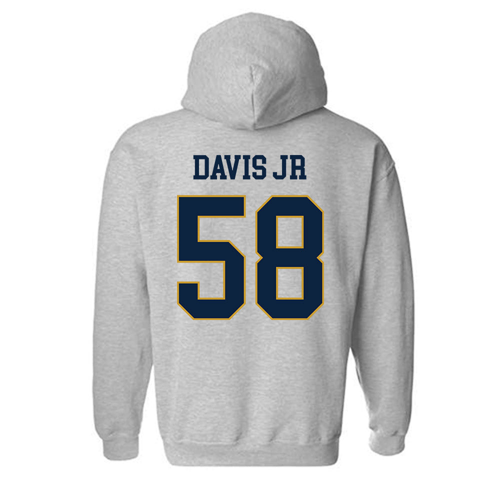 Notre Dame - NCAA Football : Thomas Davis Jr - Classic Fashion Shersey Hooded Sweatshirt-1