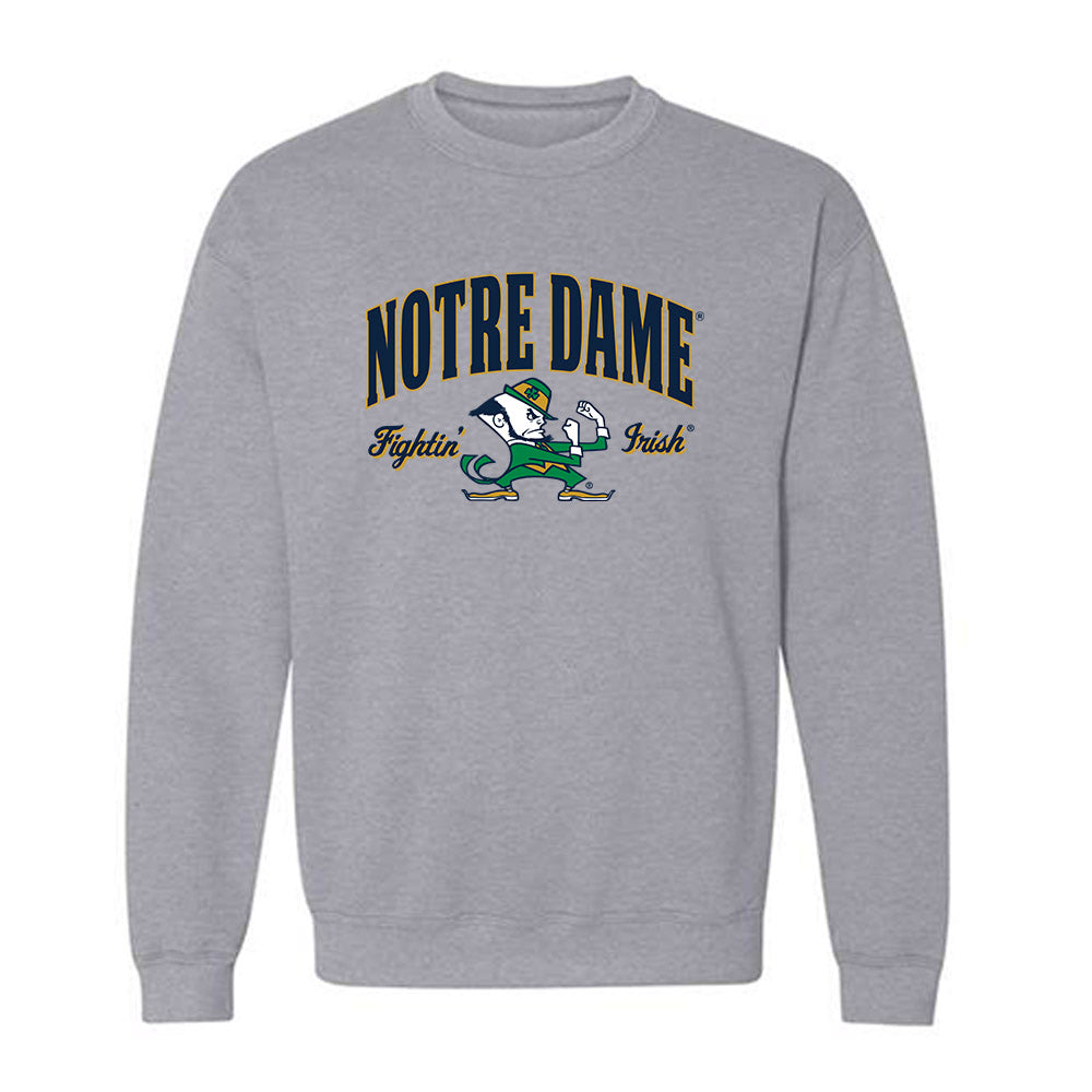 Notre Dame - NCAA Football : Bryce Young - Classic Fashion Shersey Crewneck Sweatshirt-0