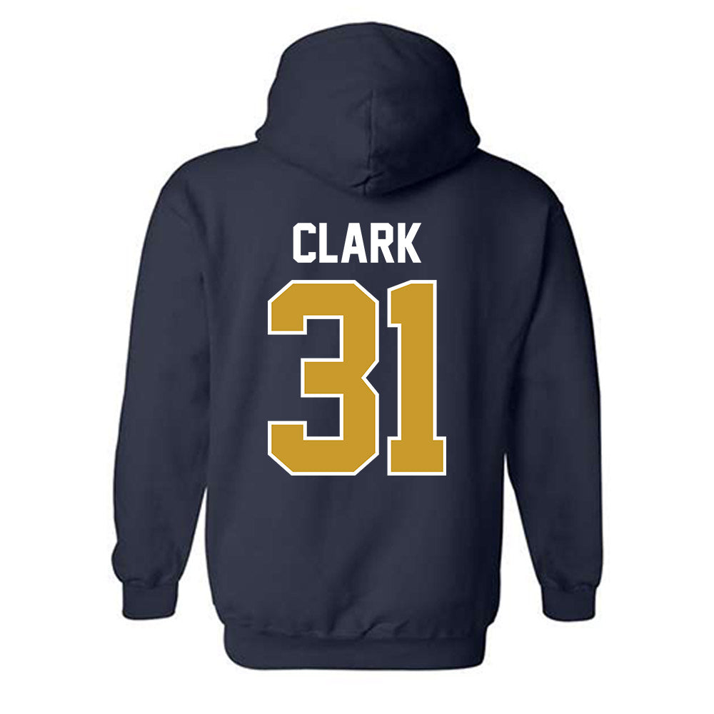 Notre Dame - NCAA Baseball : Evan Clark - Sports Shersey Hooded Sweatshirt-1
