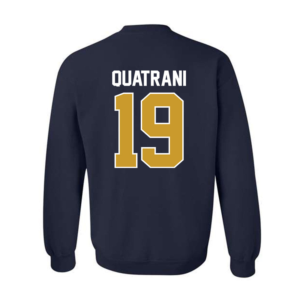 Notre Dame - NCAA Baseball : Mark Quatrani - Sports Shersey Crewneck Sweatshirt-1