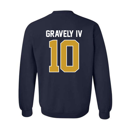 Notre Dame - NCAA Baseball : Warren Gravely IV - Sports Shersey Crewneck Sweatshirt-1