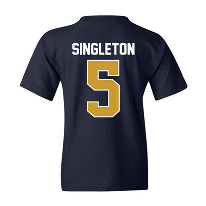 Notre Dame - NCAA Baseball : Dylan Singleton - Sports Shersey Youth T-Shirt-1