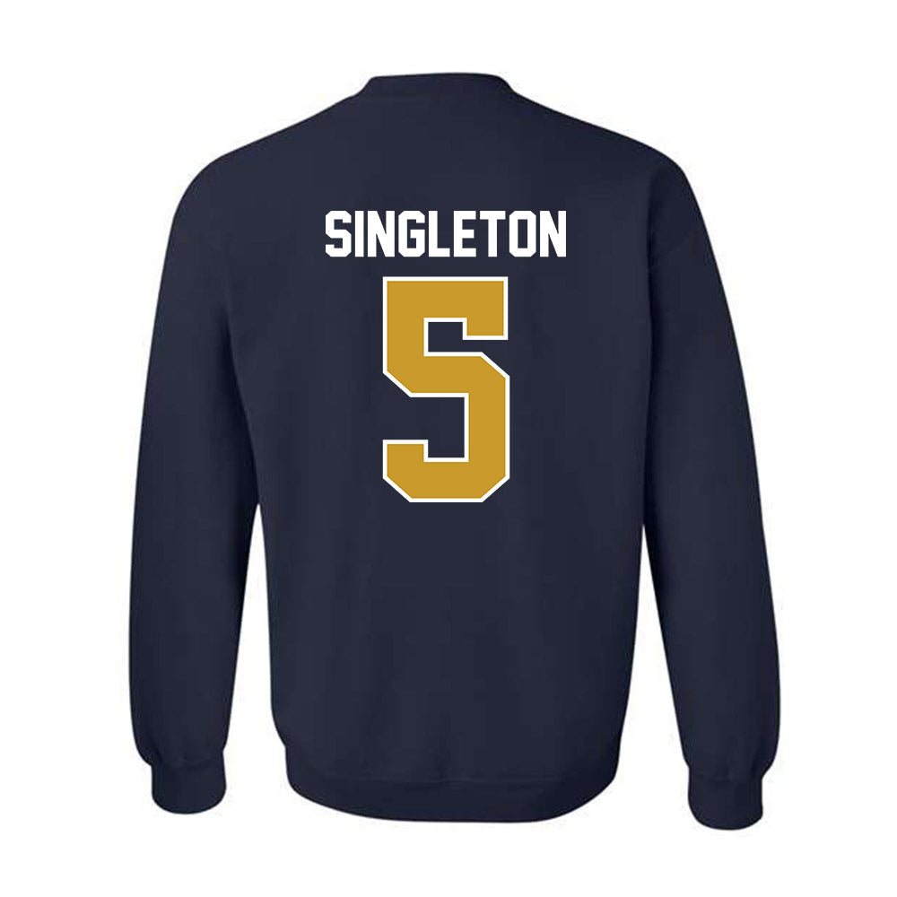 Notre Dame - NCAA Baseball : Dylan Singleton - Sports Shersey Crewneck Sweatshirt-1