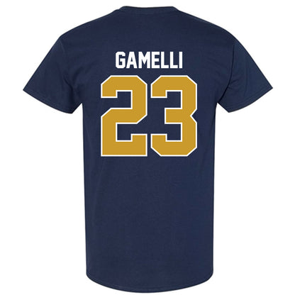 Notre Dame - NCAA Baseball : Gian Gamelli - Sports Shersey T-Shirt-1